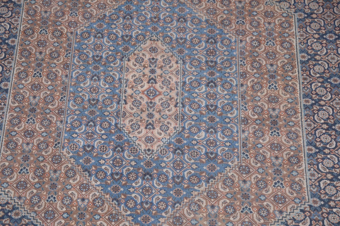 Handmade Geometric Mood Persian Wool Rug 10x13