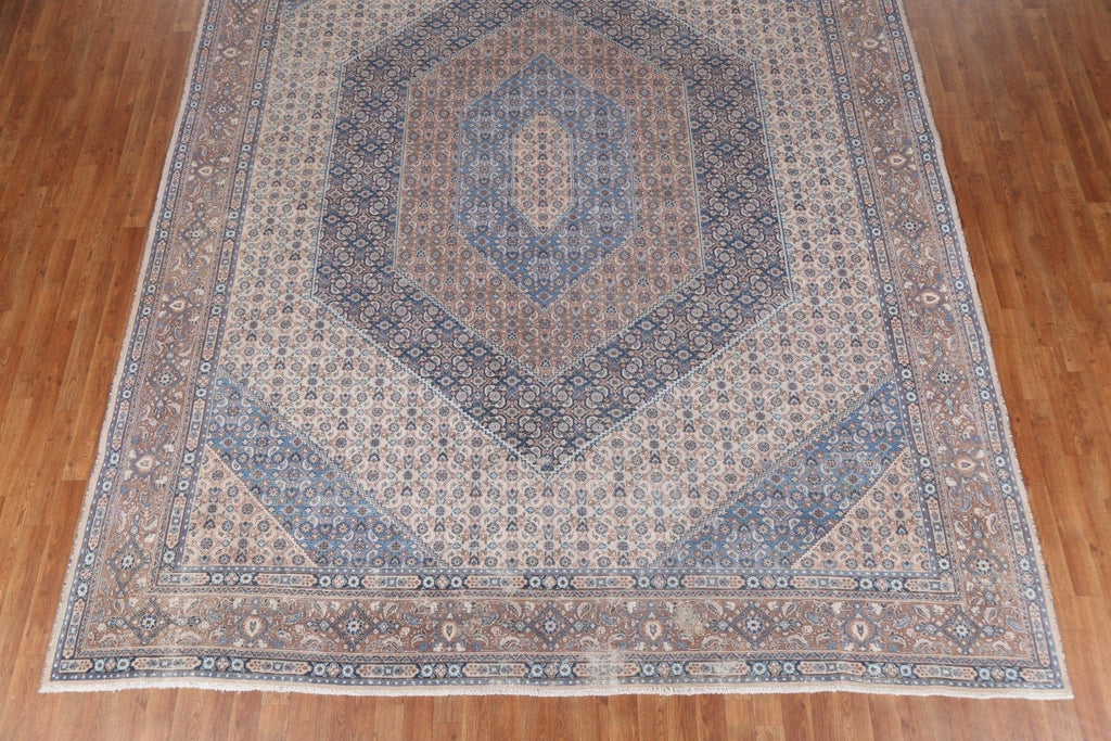 Handmade Geometric Mood Persian Wool Rug 10x13