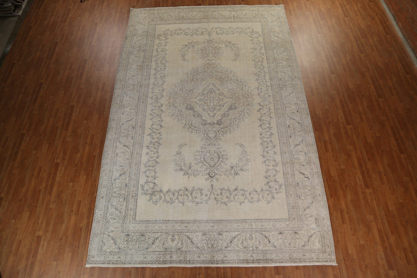 Handmade Wool Tabriz Large Persian Rug 10x16