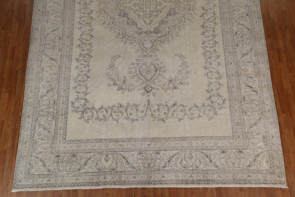 Handmade Wool Tabriz Large Persian Rug 10x16