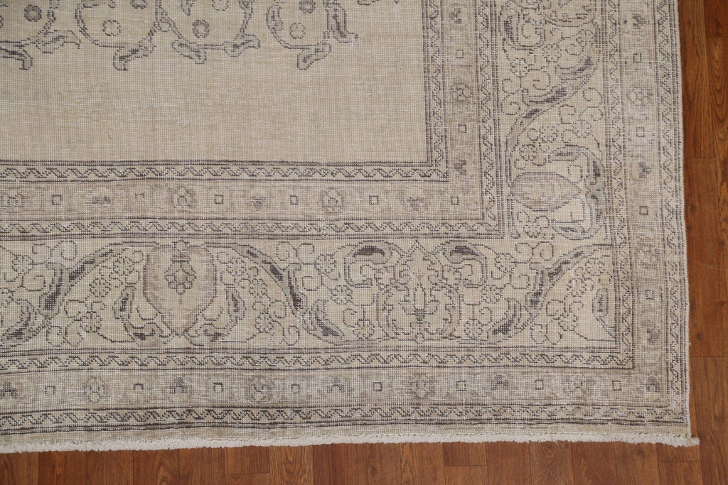 Handmade Wool Tabriz Large Persian Rug 10x16