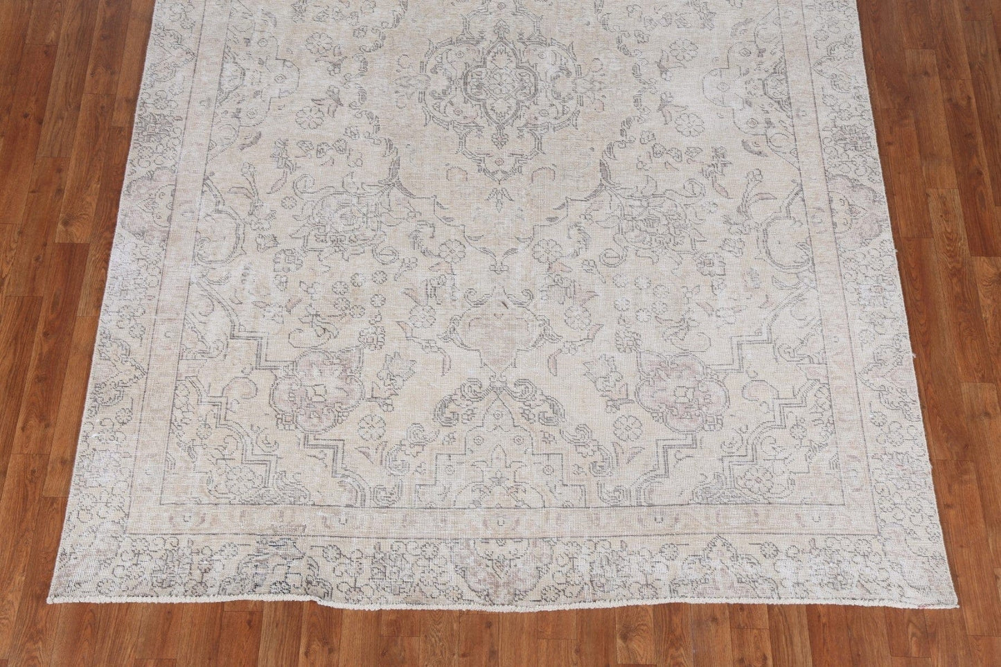 Distressed Wool Tabriz Handmade Persian Rug 6x9