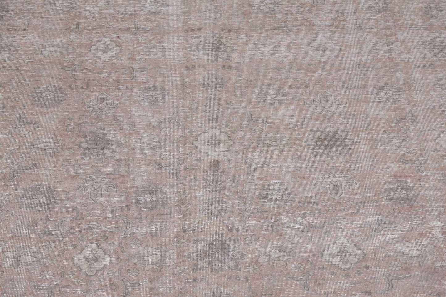 All-over Distressed Wool Tabriz Persian Area Rug 10x12