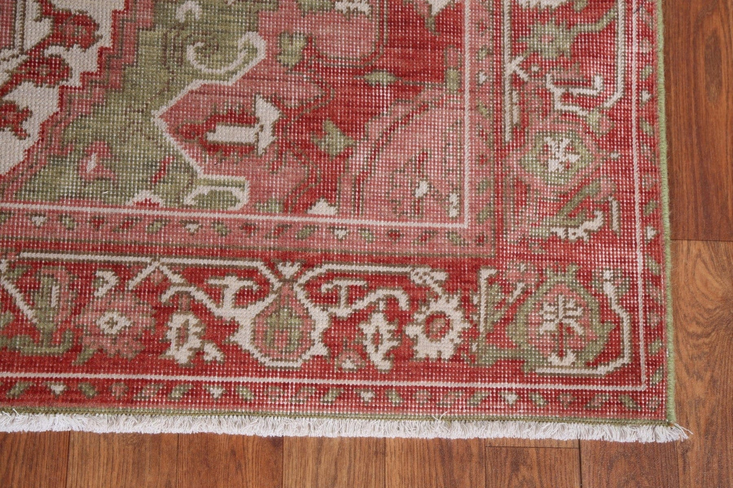 Handmade Heriz Serapi Wool Turkish Rug 4x6