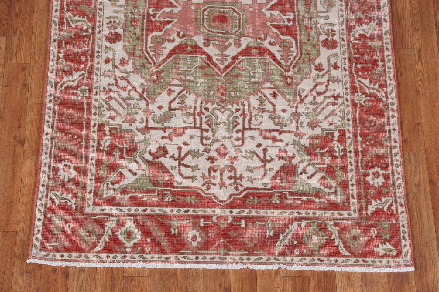 Handmade Heriz Serapi Wool Turkish Rug 4x6