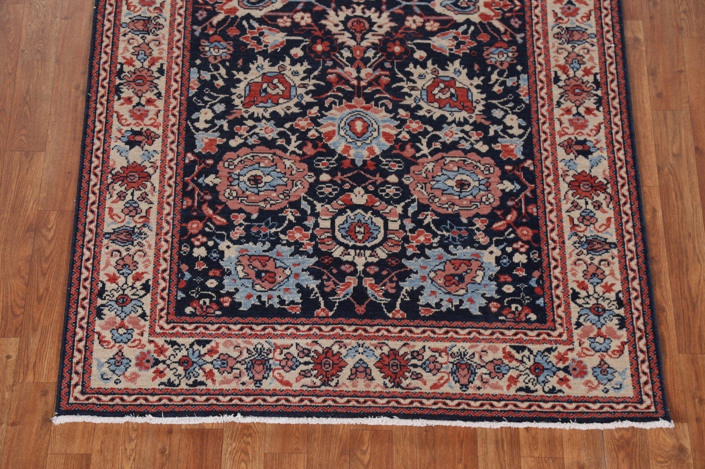 All-Over Floral Sultanabad Ziegler Wool Turkish Rug 4x6