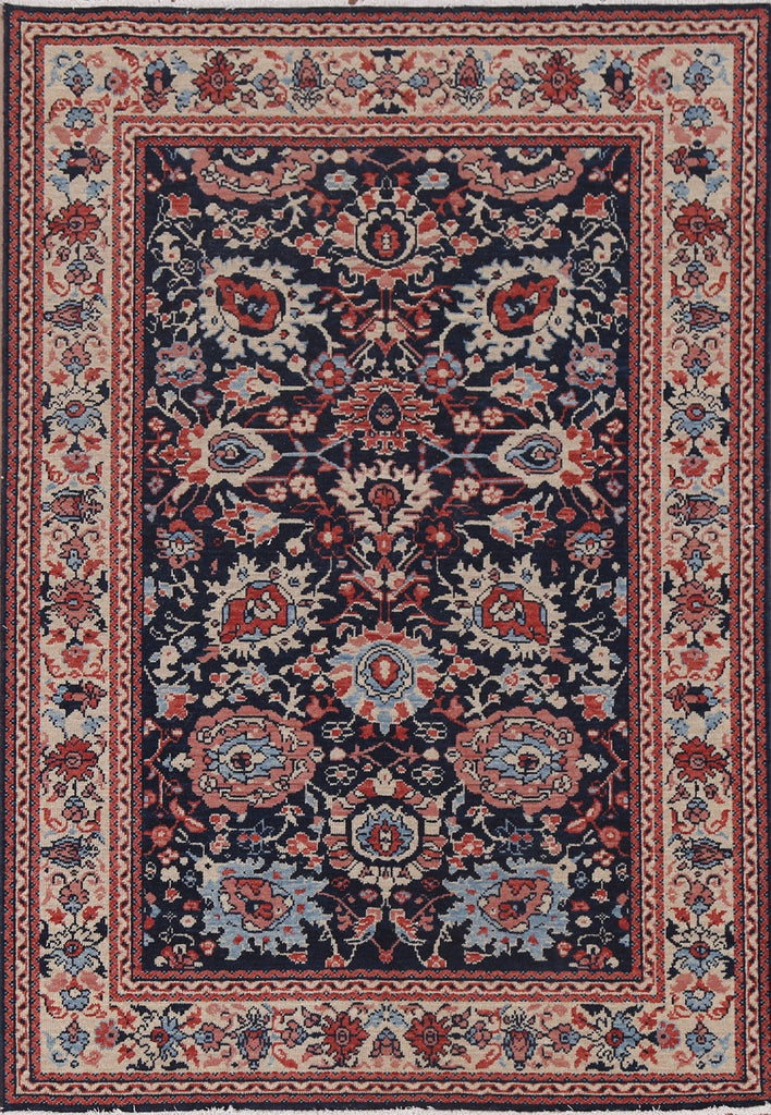 All-Over Floral Sultanabad Ziegler Wool Turkish Rug 4x6