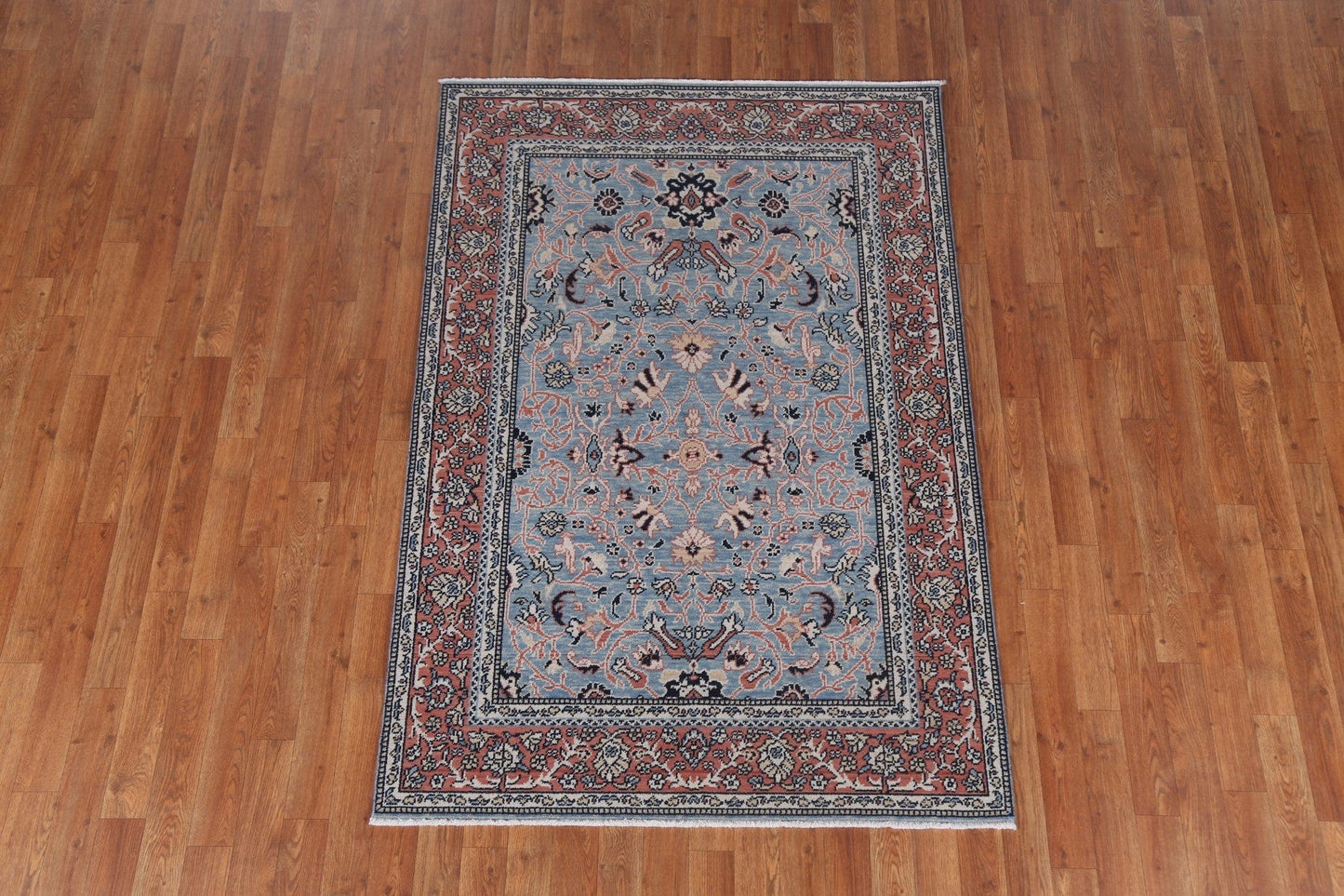 Floral Handmade Sultanabad Ziegler Turkish Area Rug 4x6