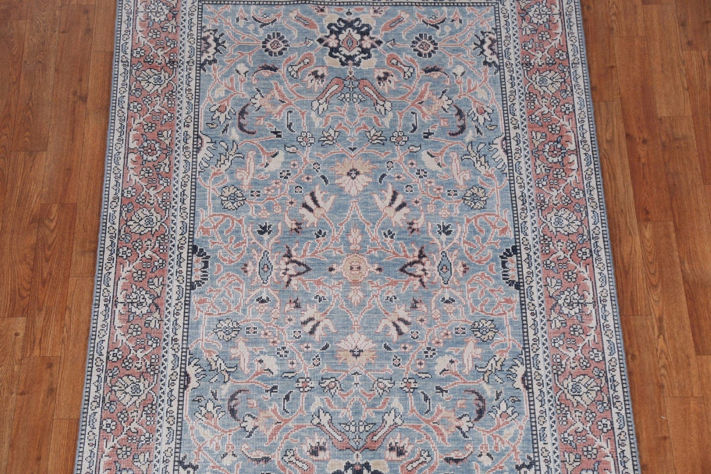 Floral Wool Sultanabad Ziegler Turkish Area Rug 4x6