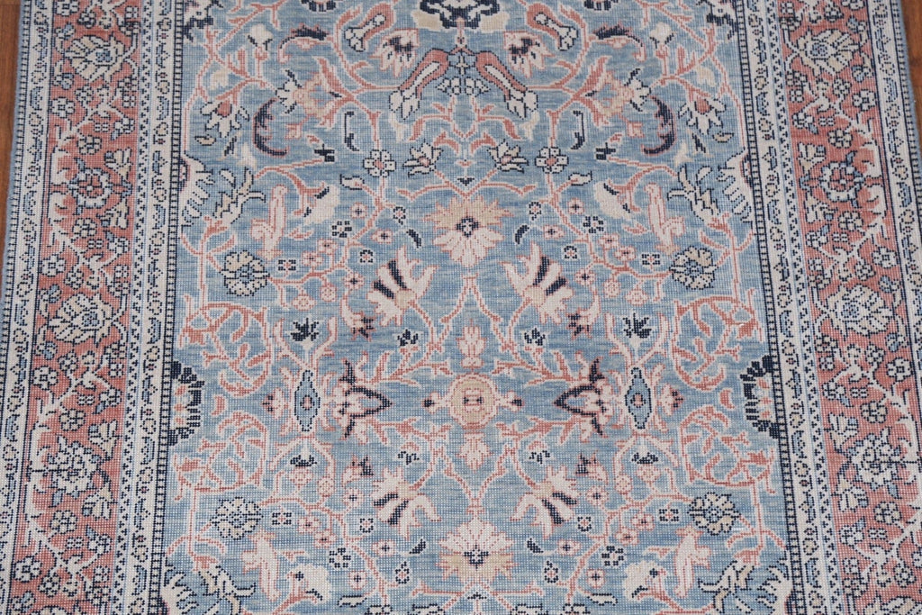 Floral Wool Sultanabad Ziegler Turkish Area Rug 4x6