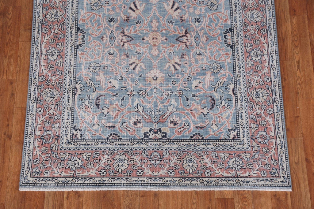 Floral Wool Sultanabad Ziegler Turkish Area Rug 4x6