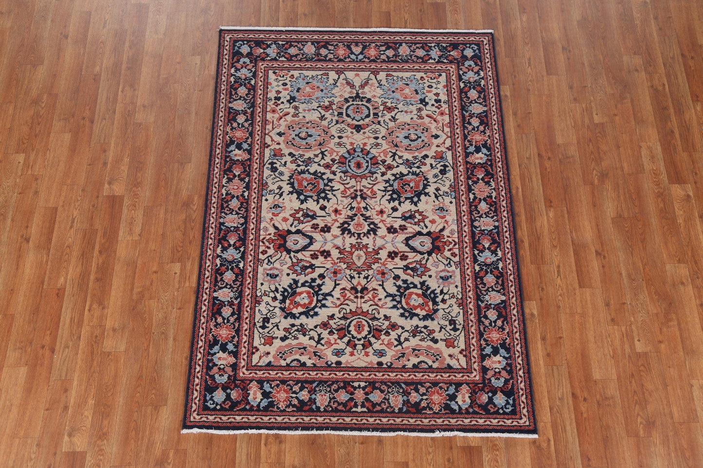 Floral Handmade Wool Sultanabad Ziegler Oriental Area Rug 4x6