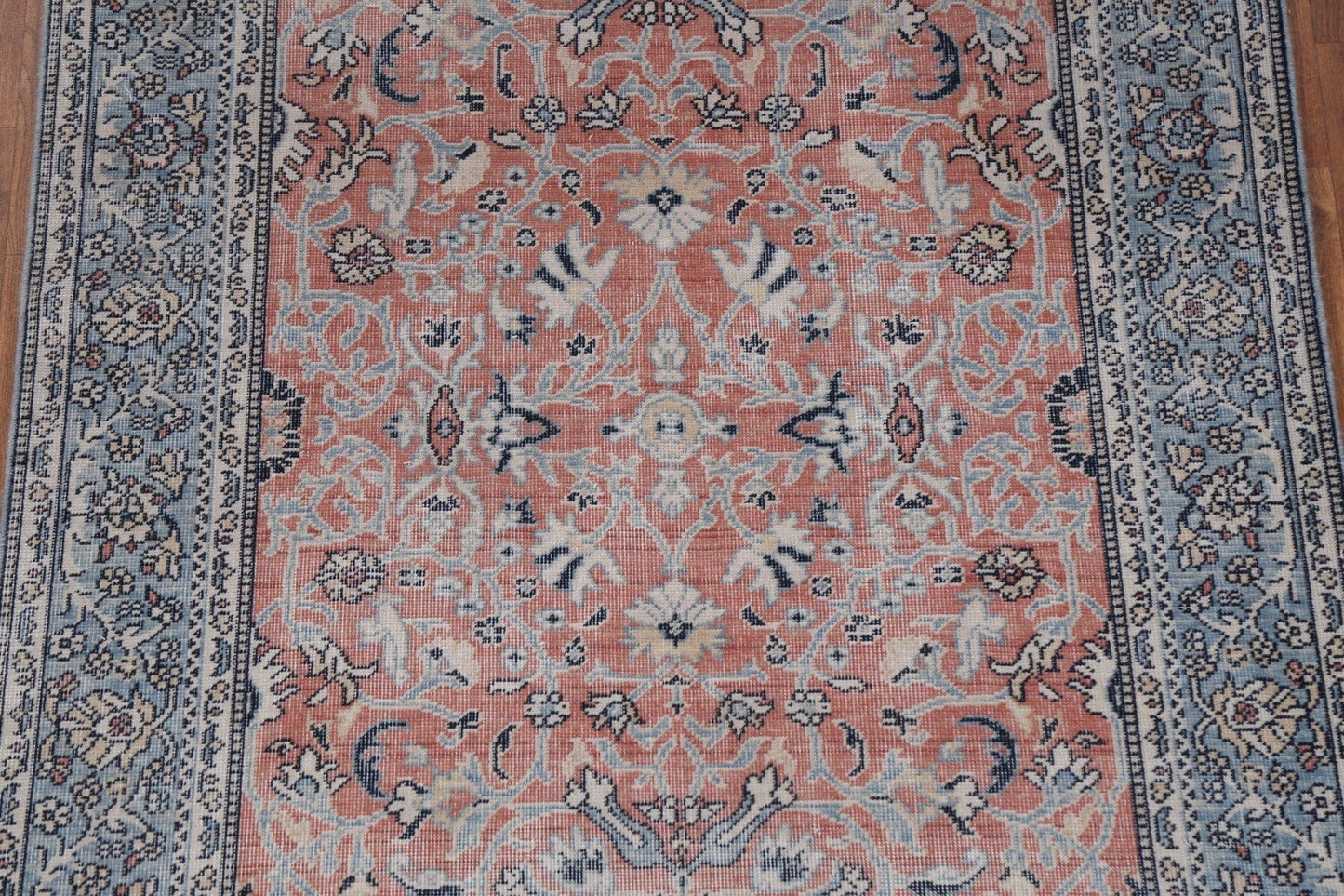 Handmade Sultanabad Ziegler Turkish Wool Rug 4x6