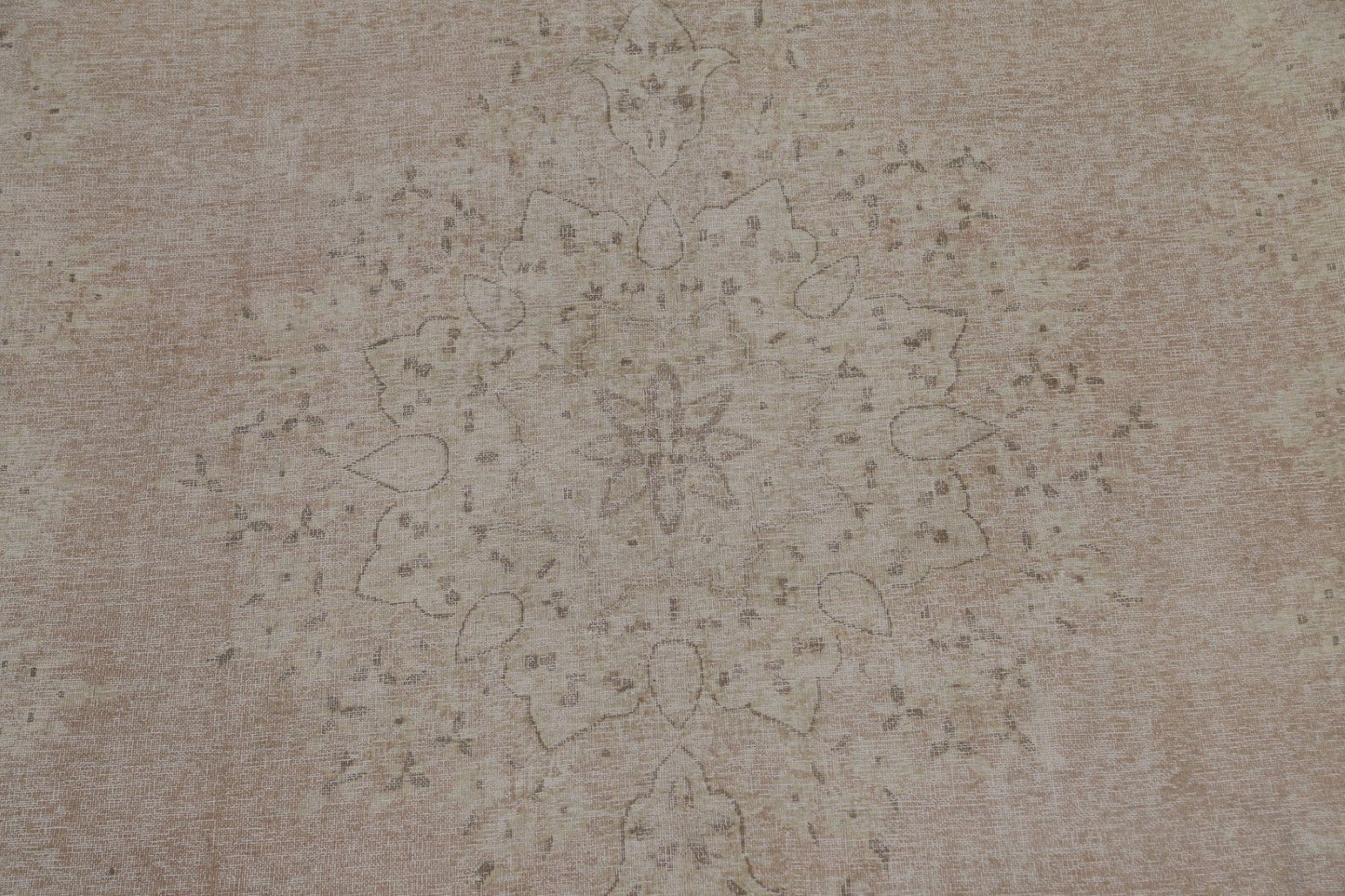 Floral Distressed Kerman Persian Area Rug 10x13