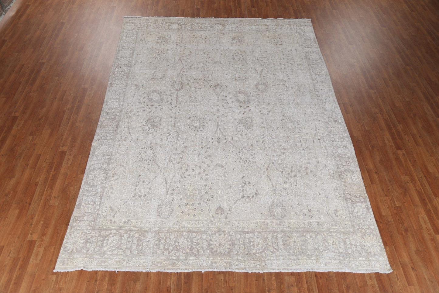 Floral Tabriz Persian Area Rug 9x13