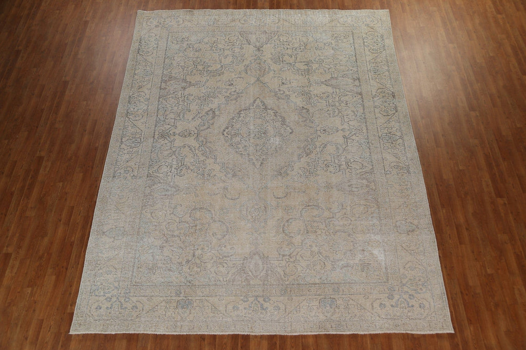 Geometric Tabriz Persian Area Rug 10x12