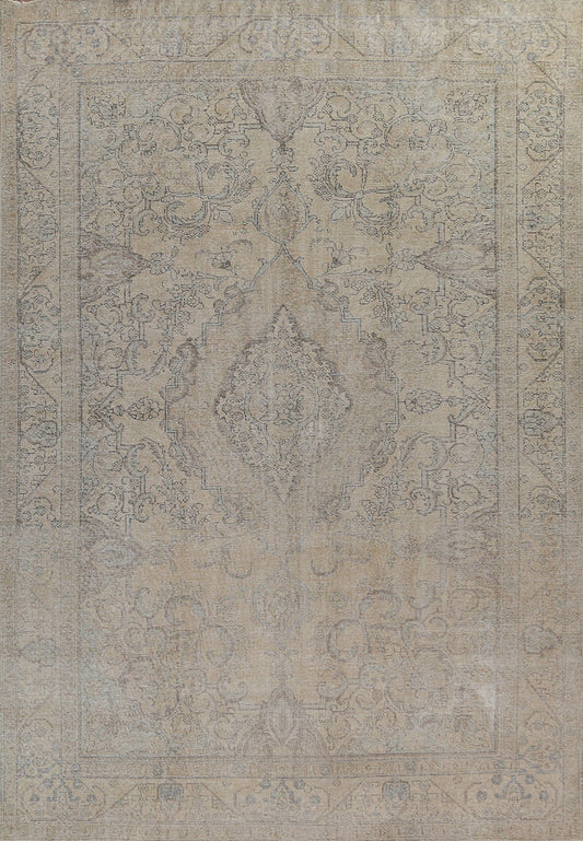 Geometric Tabriz Persian Area Rug 10x12