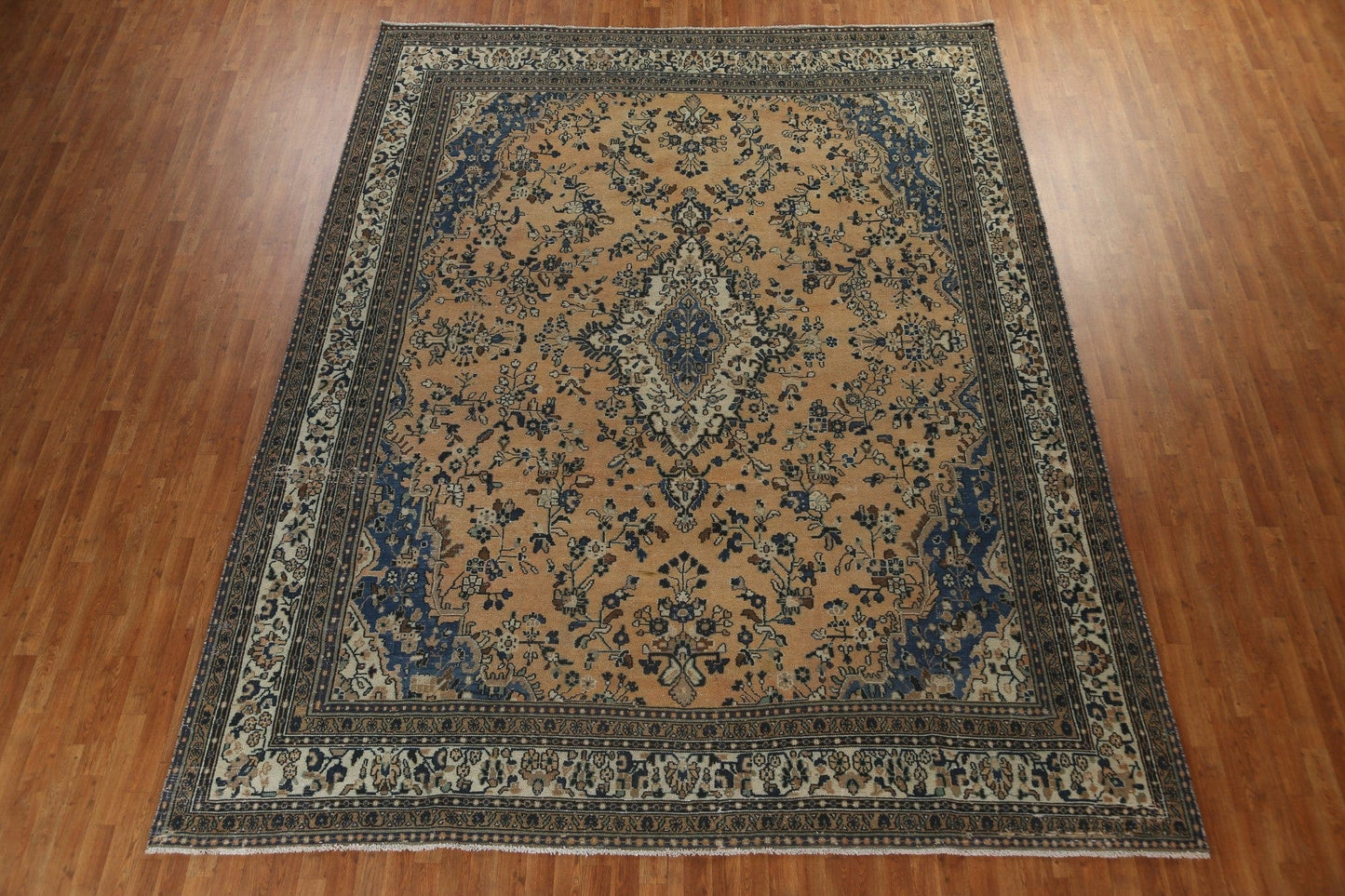 Geometric Hamedan Persian Area Rug 10x13