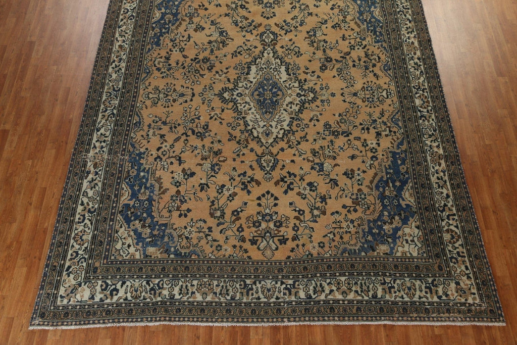 Geometric Hamedan Persian Area Rug 10x13