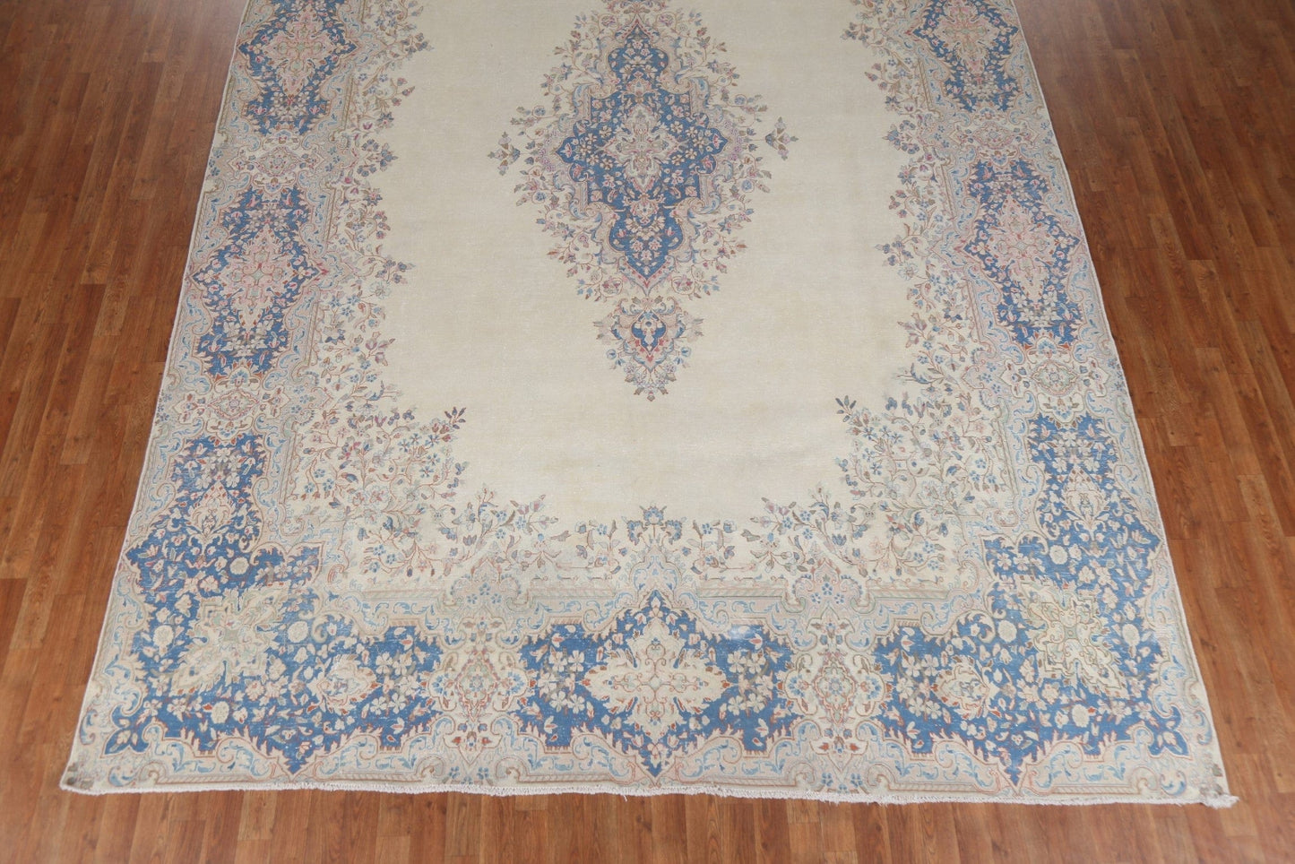 Medallion Kerman Persian Area Rug 10x14