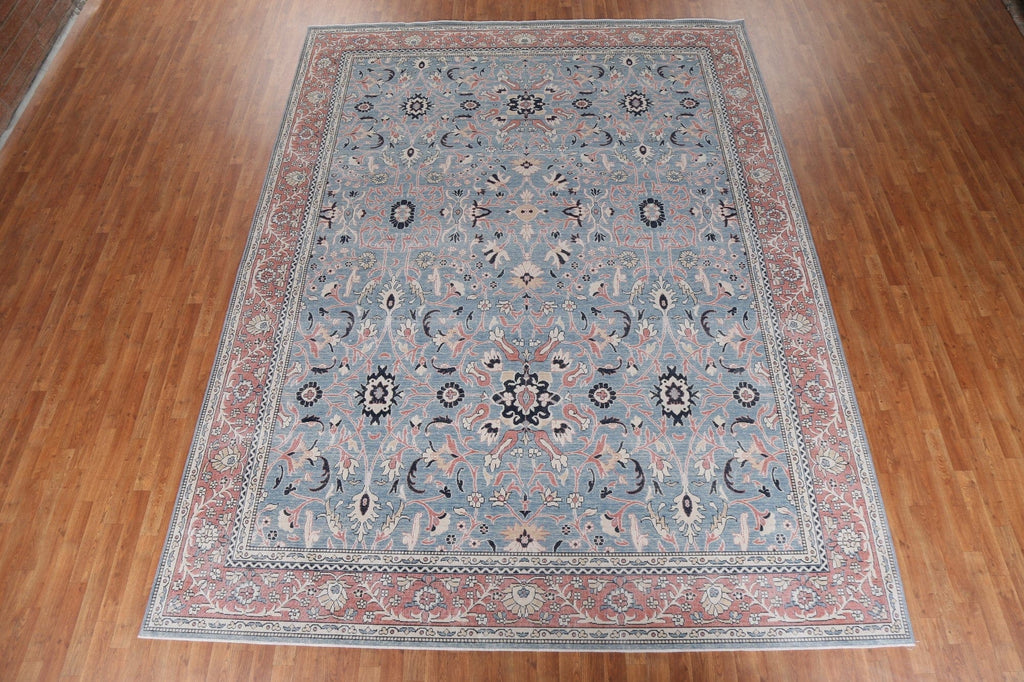 Light Blue Sultanabad Ziegler Oriental Area Rug 10x13