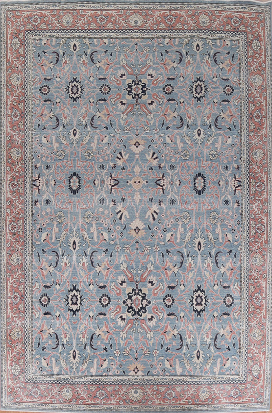 Light Blue Sultanabad Ziegler Oriental Area Rug 10x13