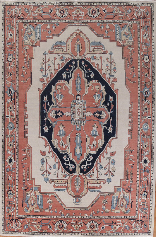 Geometric Heriz Serapi Oriental Area Rug 10x13