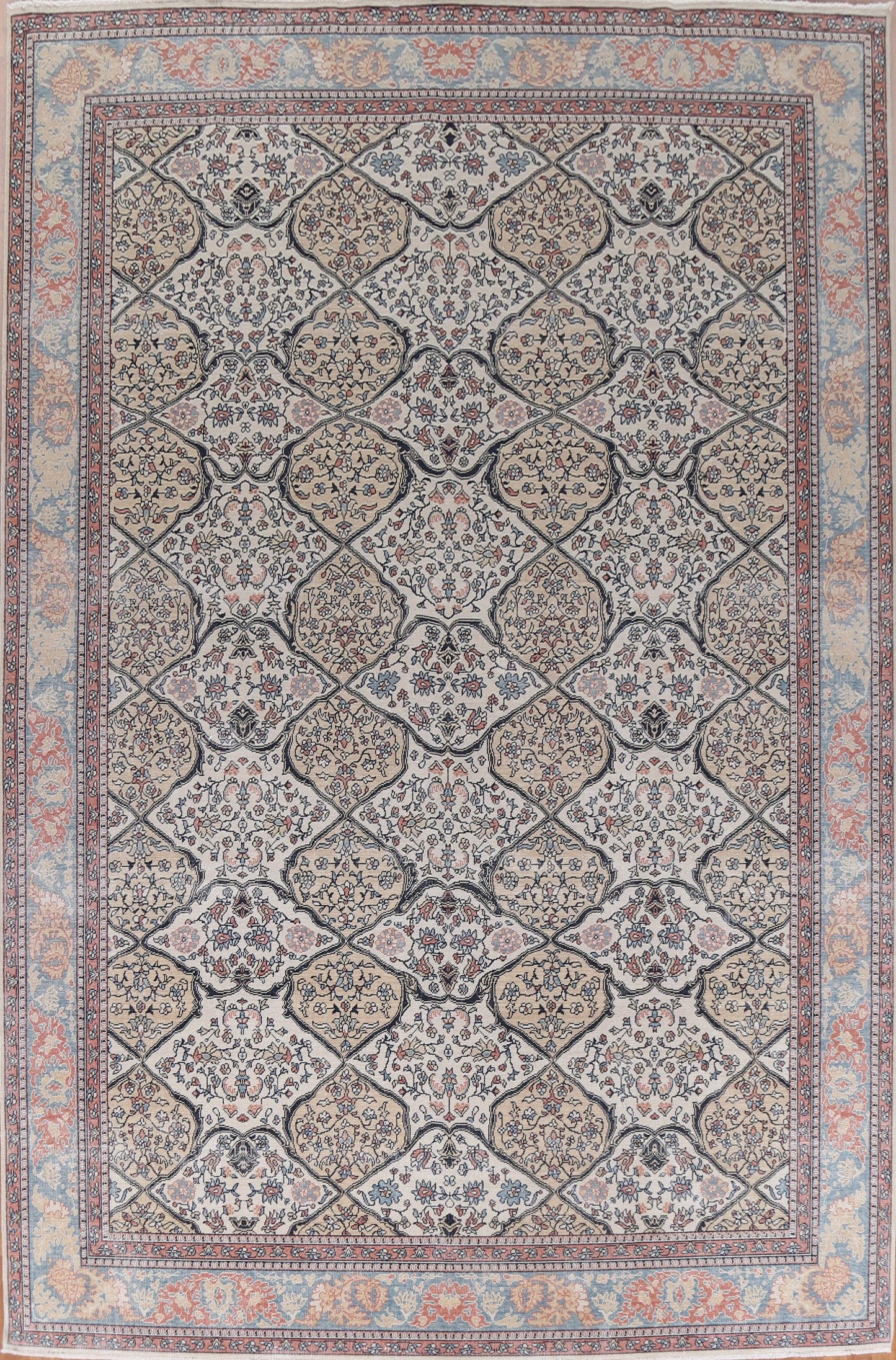 Floral Bakhtiari Oriental Area Rug 10x13