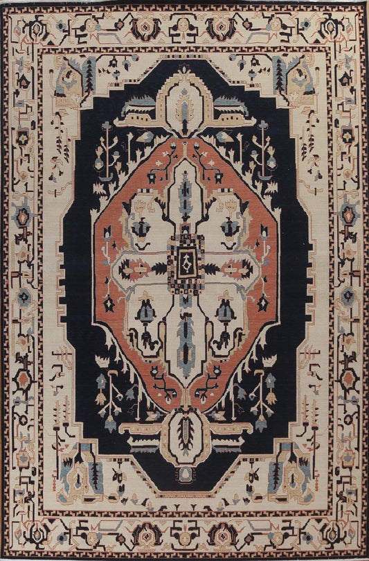 Geometric Heriz Serapi Oriental Area Rug 10x13