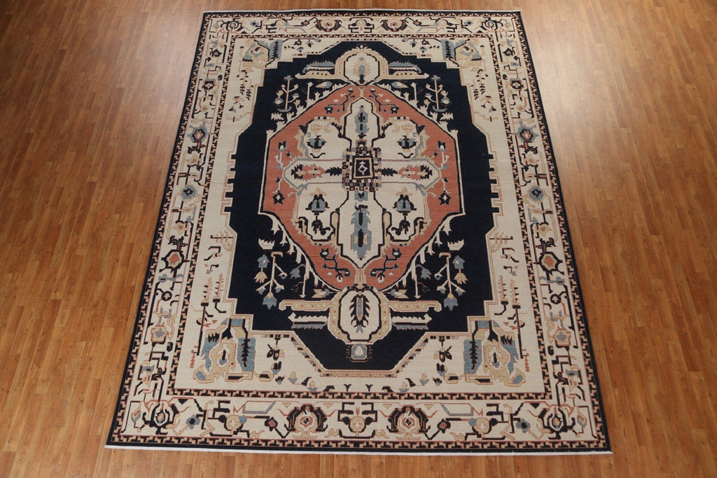 Geometric Heriz Serapi Oriental Area Rug 10x13