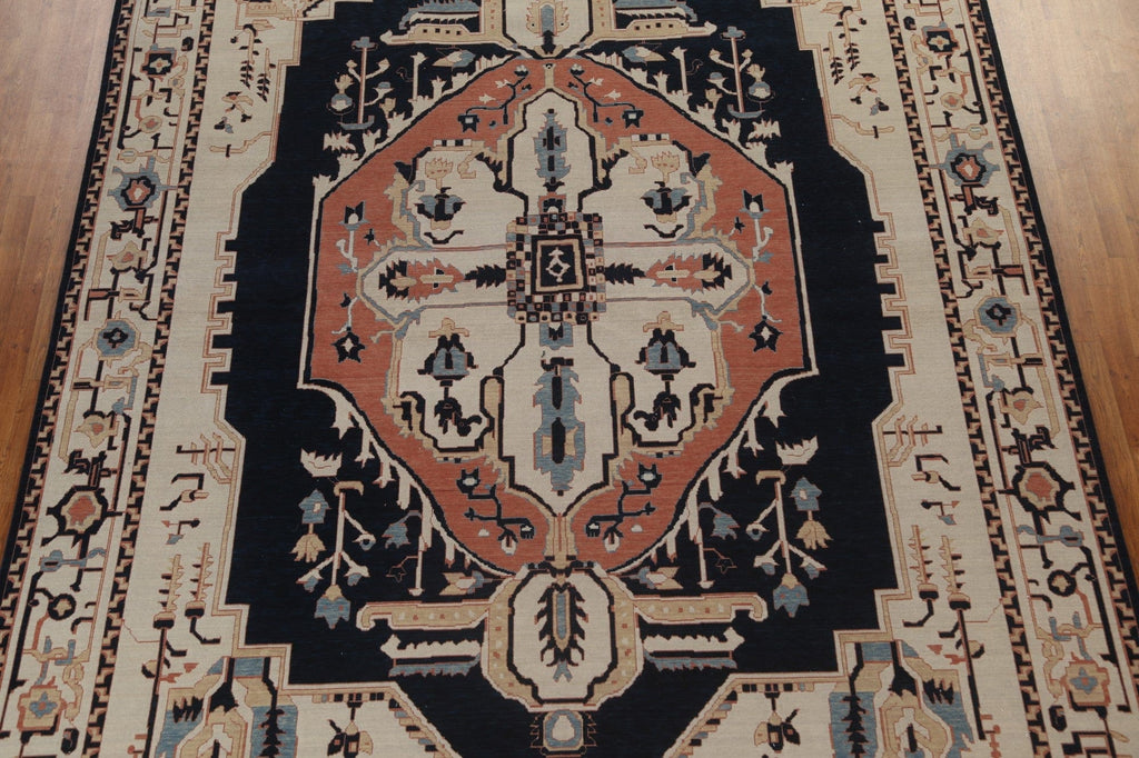 Geometric Heriz Serapi Oriental Area Rug 10x13