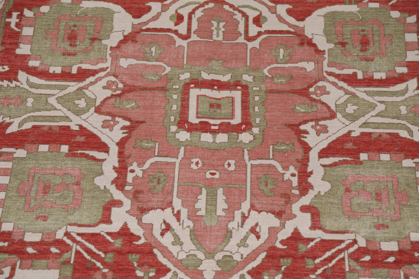 Geometric Heriz Serapi Oriental Area Rug 10x13