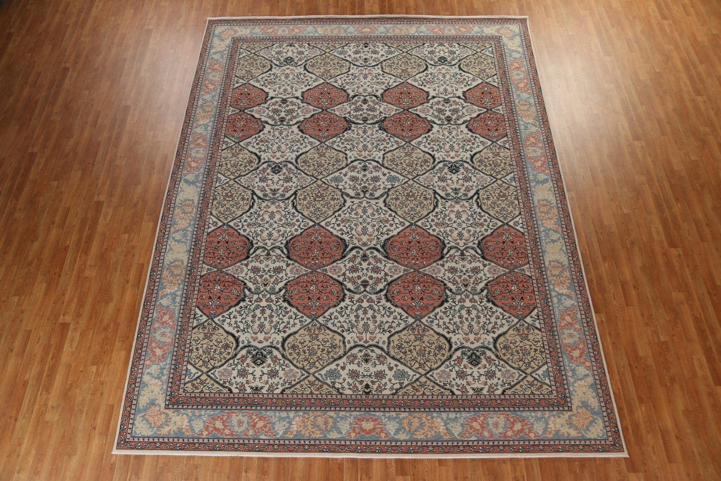 Geometric Bakhtiari Oriental Area Rug 10x13