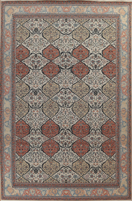 Geometric Bakhtiari Oriental Area Rug 10x13