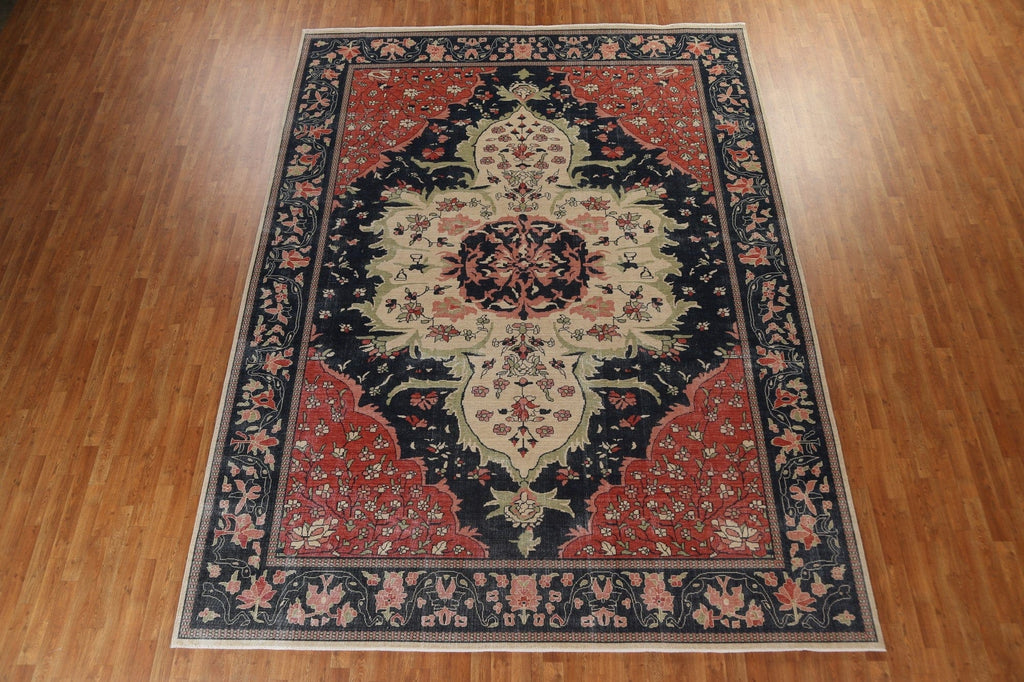 Sarouk Farahan Handmade Oriental Area Rug 10x13