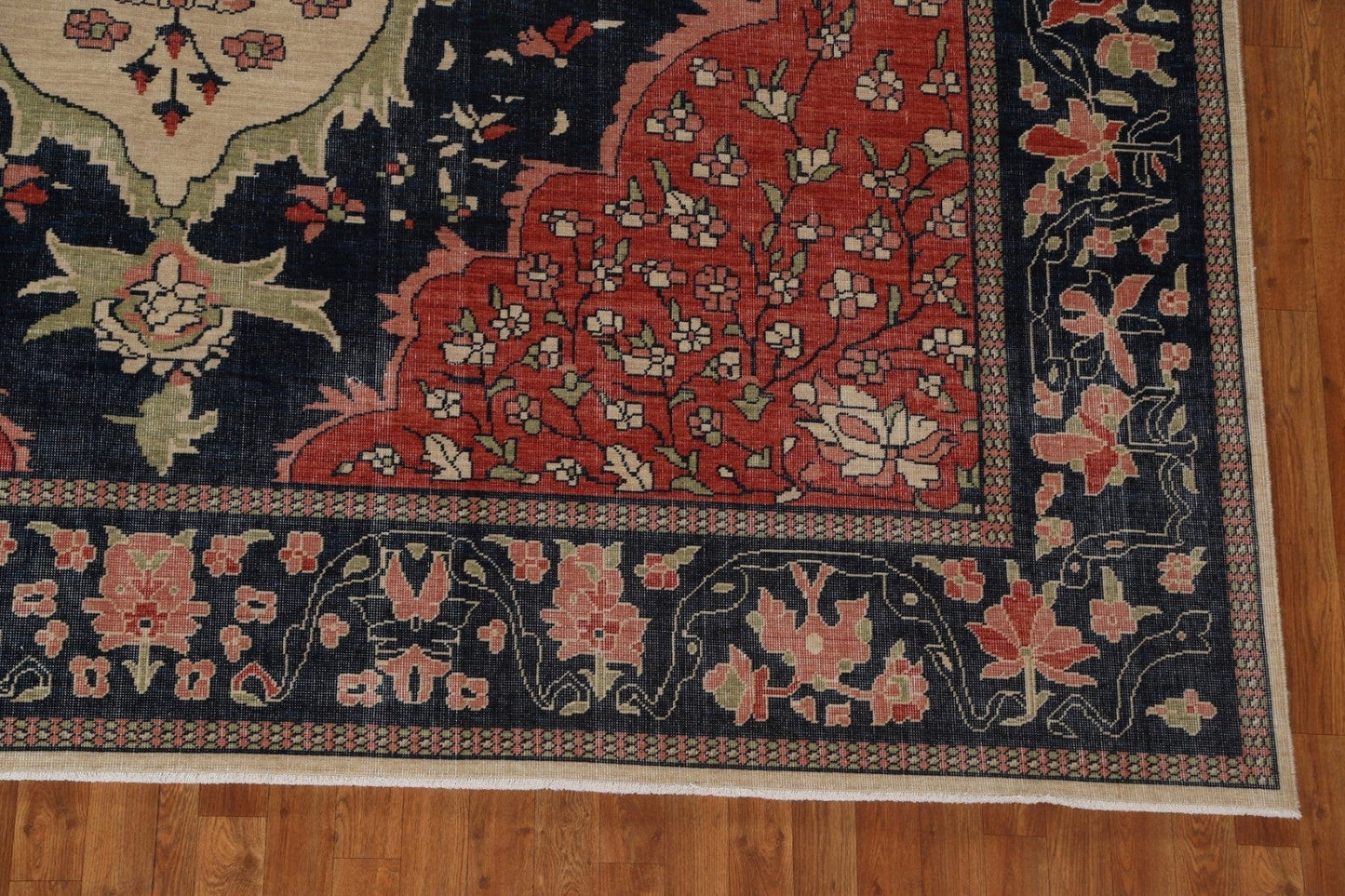 Sarouk Farahan Handmade Oriental Area Rug 10x13