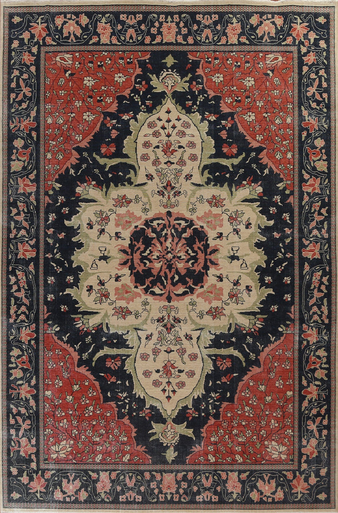 Sarouk Farahan Handmade Oriental Area Rug 10x13