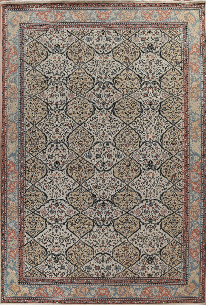 Floral Wool Bakhtiari Oriental Area Rug 10x13