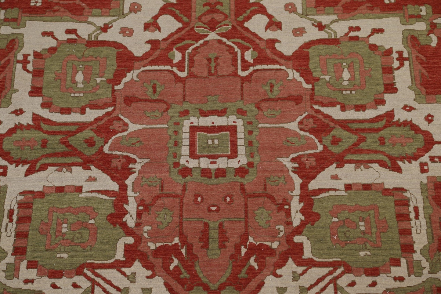 Geometric Heriz Serapi Oriental Area Rug 10x13