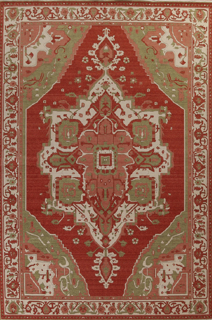 Geometric Heriz Serapi Oriental Area Rug 10x13