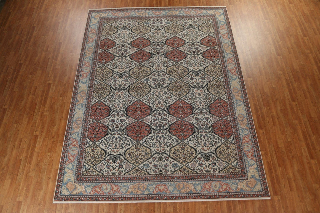 Geometric Bakhtiari Oriental Area Rug 10x13