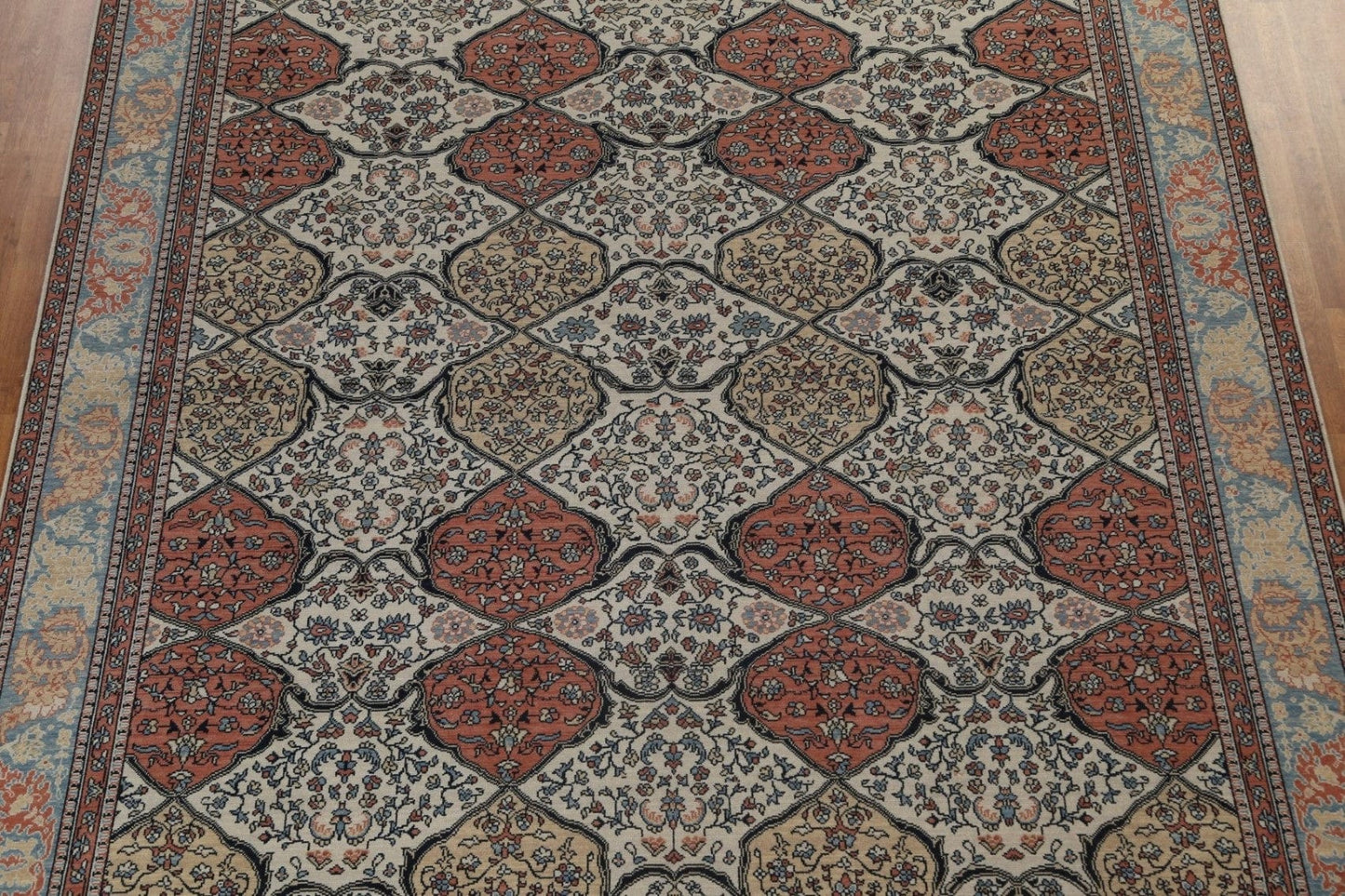 Geometric Bakhtiari Oriental Area Rug 10x13