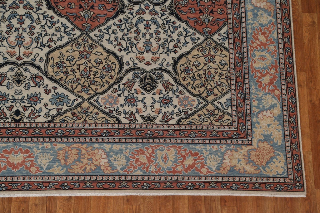 Geometric Bakhtiari Oriental Area Rug 10x13