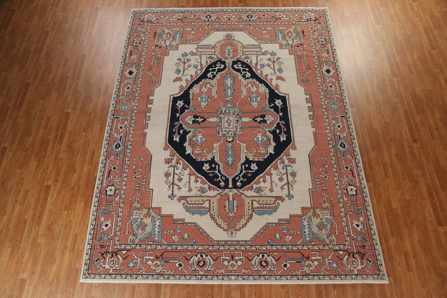 Geometric Heriz Serapi Oriental Area Rug 10x13