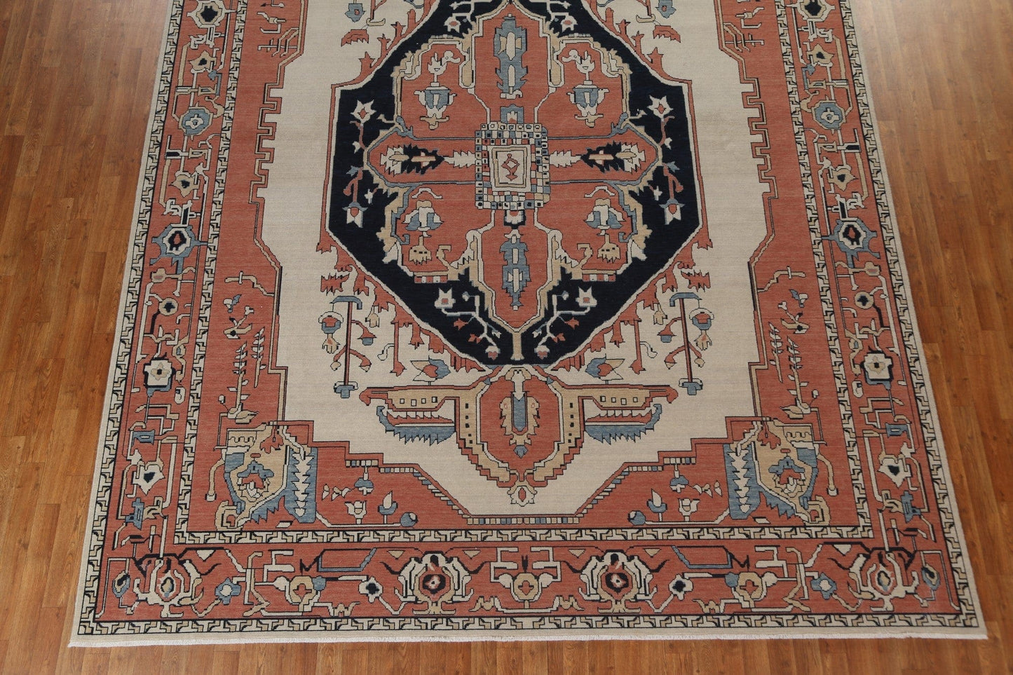 Geometric Heriz Serapi Oriental Area Rug 10x13