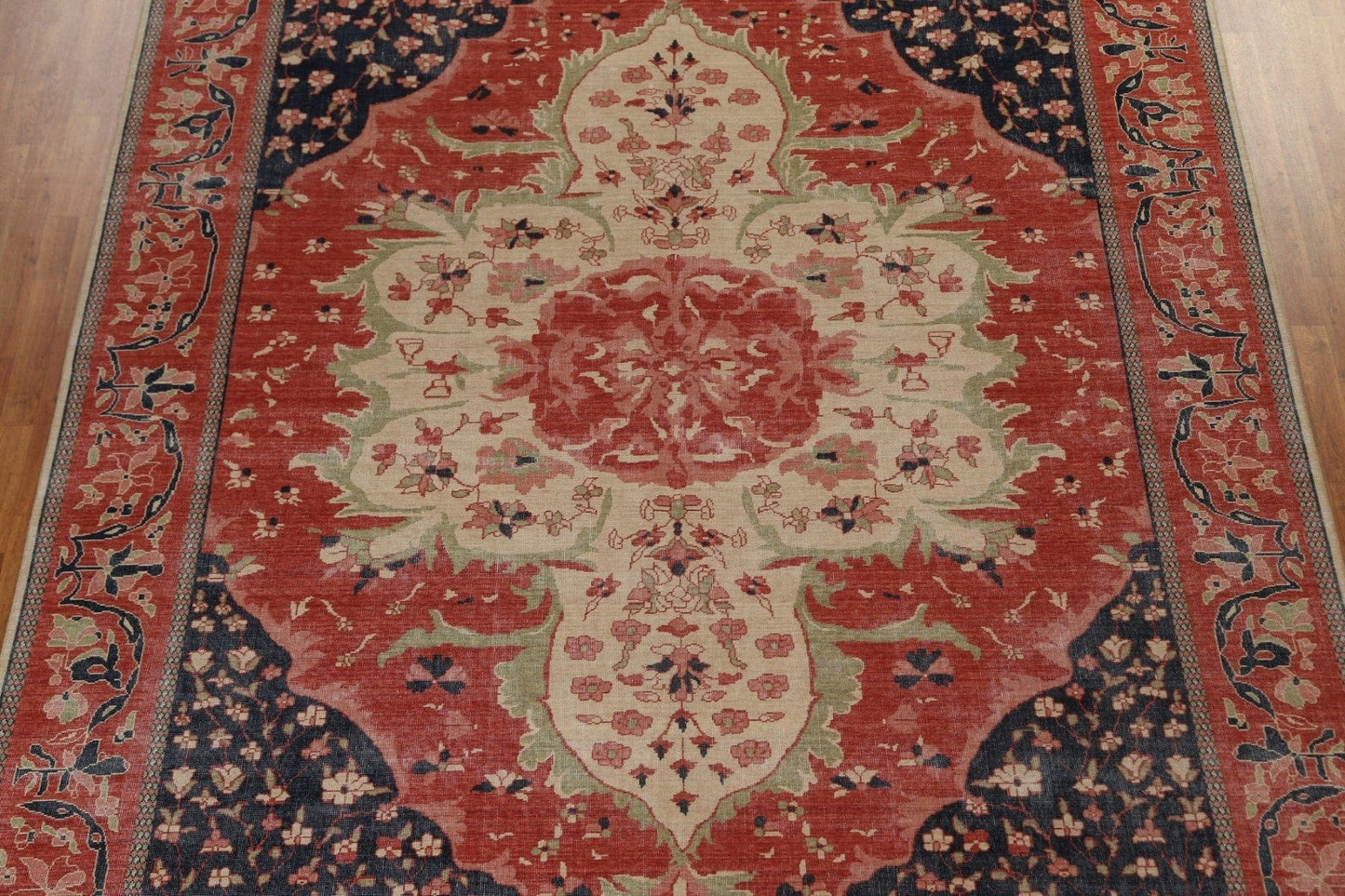 Handmade Sarouk Farahan Oriental Area Rug 10x13