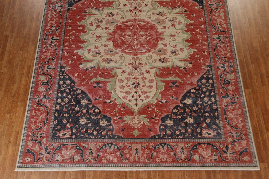 Handmade Sarouk Farahan Oriental Area Rug 10x13