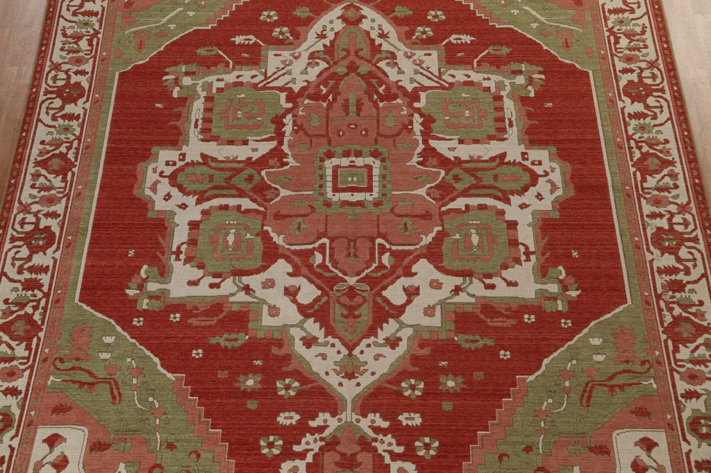 Geometric Heriz Serapi Oriental Area Rug 10x13