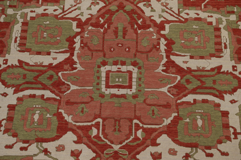 Geometric Heriz Serapi Oriental Area Rug 10x13