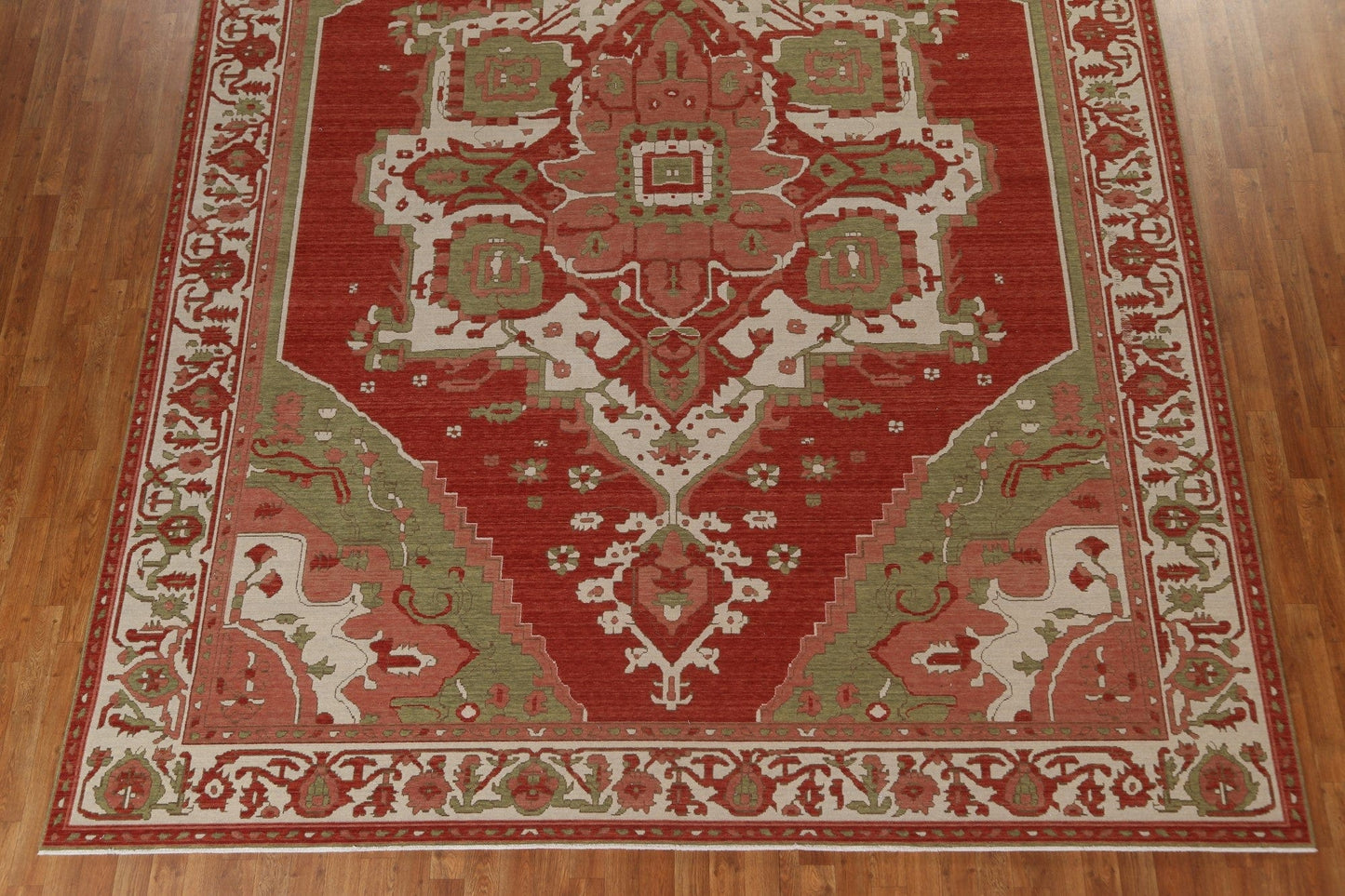 Geometric Heriz Serapi Oriental Area Rug 10x13